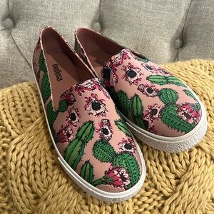 Melissa Cactus Flower slip on sneaker